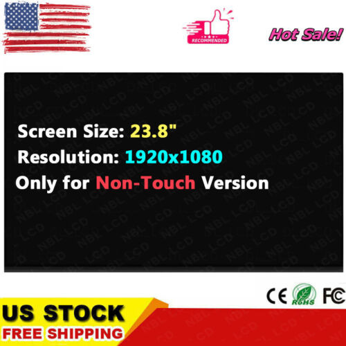 23.8" 1080P 30Pin For Hp Eliteone 800 G3 Lcd Ltm238Hl06 Display Panel Non-Touch