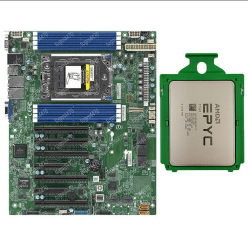 Amd Epyc 7542+ Supermicro H12Ssl-I 32 Cores 64 Ths 2.9 Ghz Combo