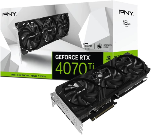 Geforce Rtx 4070 Ti 12Gb Verto Triple Fan Graphics Card Dlss 3