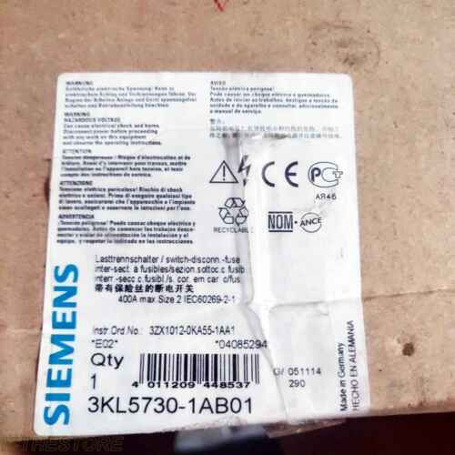 One New 3Kl5730-1Ab01 400A By  With Warranty