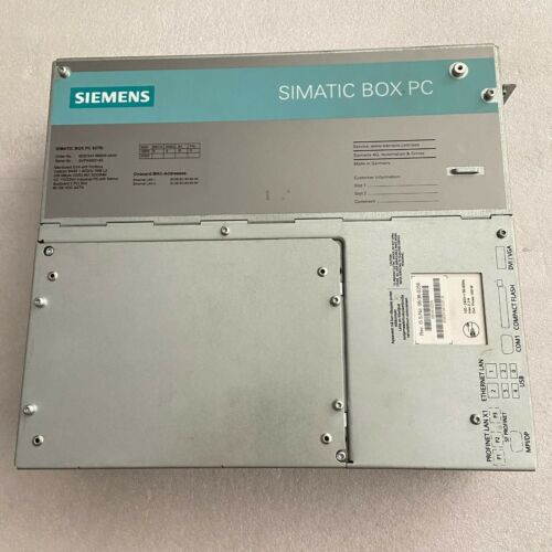 Siemens Simatic Box Pc 627B 6Es7647-6Bb05-0Ax0