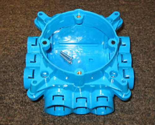 Qty: 24 Carlon  A863CF Mud Box with Ceiling ring and 12 integral connectors