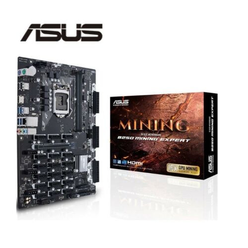 Asus B250 Mining Expert Lga 1151 Intel Motherboard Bundle