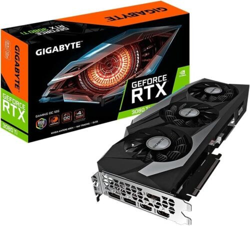 Gigabyte Nvidia Geforce Rtx3080Ti Graphics Board Gddr6X 12Gb Gv-N308Tgaming