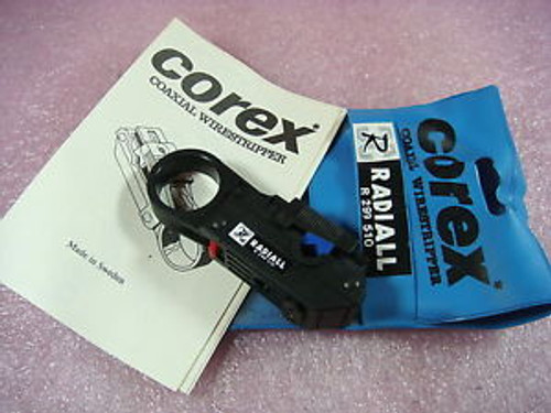 Corex Radiall Coaxial WireStripper R 299 510 R299510 FOR 2.5 TO 7.6 MM DIA.