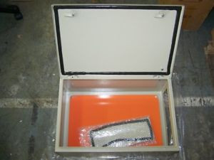 NEW YC-16x12x8 INDOOR/OUTDOOR ENCLOSURE With Back PLATE H400xW300xD200 16X12X8