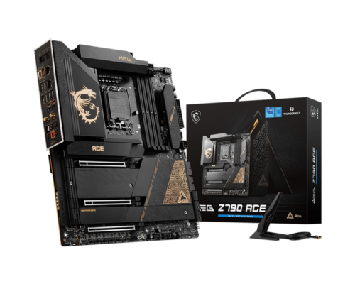 Msi Meg Z790 Ace Motherboard Intel Z790 E-Atx Lga 1700 Ddr5 5Xm.2 Usb 3.2