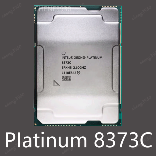 Intel Xeon Platinum 3Rd Gen 8373C 2.60Ghz Srkhb 36C 300W Lga4189 Cpu Processor