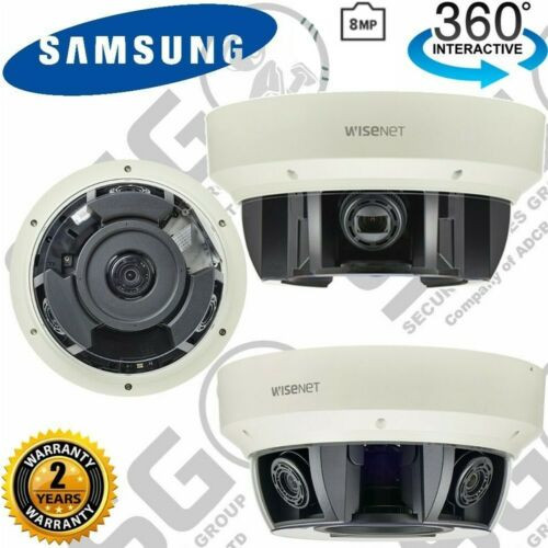 Samsung Pnm-9080Vq Network Vandal Outdoor Dome Cctv Camera 8Mp Motorised Lens