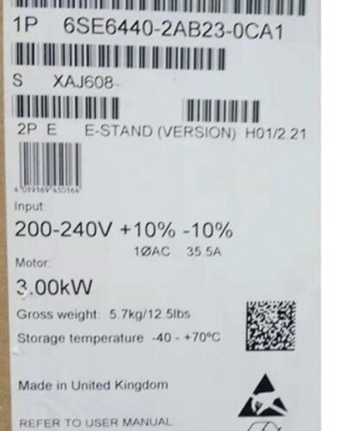 1Pcs  New  6Se6440-2Ab23-0Ca1