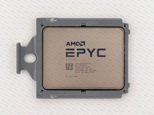 Amd Epyc Milan 7713P 64-Core 2.0Ghz Sp3 Processor - Unlocked