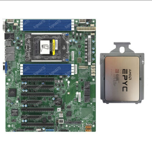 Amd Epyc 7413+ Supermicro H12Ssl-I 24 Cores 48 Ths 2.65Ghz Combination