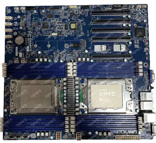 Amd Epyc 7402 X2+Gigabyte Mz71-Ce0 (Rev. 1 X) Motherboard+Cpu Combination