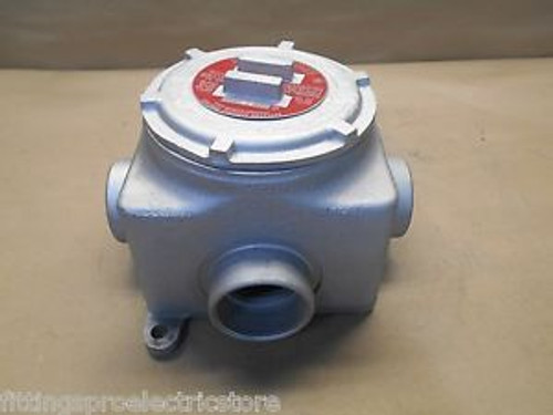 APPLETON GUB1  6.5X6X4.5 JUNCTION BOX WITH 2 HUB