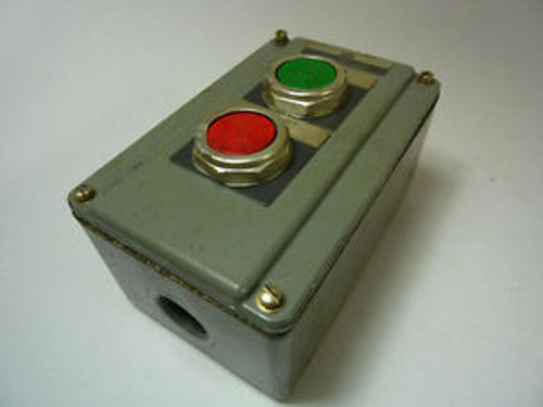 Allen Bradley 800T-2TAM Push Button Station 600V   USED