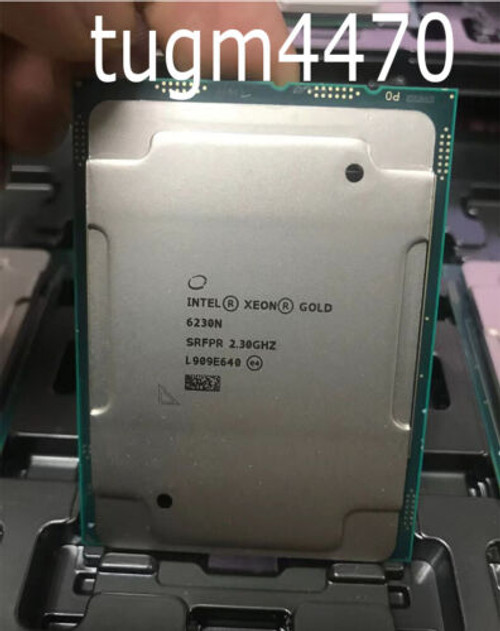 Intel Xeon Gold 6230N (Qs) Cpu Processor 20 Core 2.3Ghz 40 Th Fclga3647