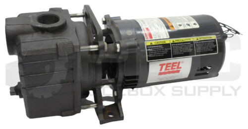 New Dayton 9N096B Motor 3/4Hp 3450Rpm Fr: 56J W/ Teel 1P952 Cent. Pump