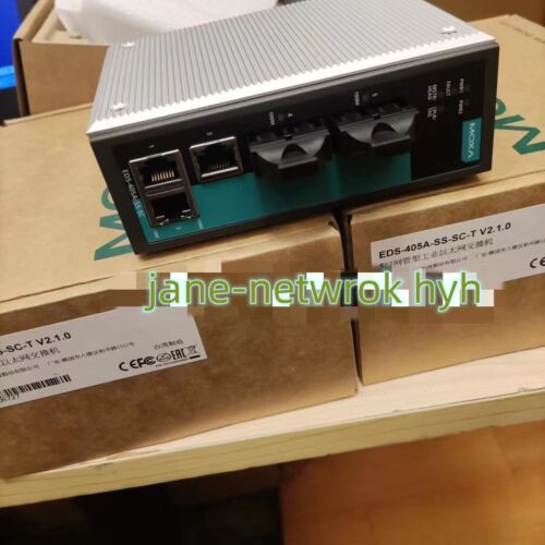 New Eds-405A-Ss-Sc-T 5Port Dhl Or Fedex With Warranty