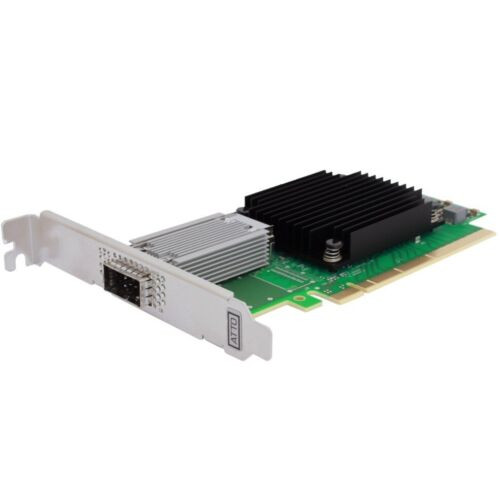 Atto Technology Ffrm-N311-000 Single Channel 10/25/40/50/100Gbe X16 Pcie 3.0,