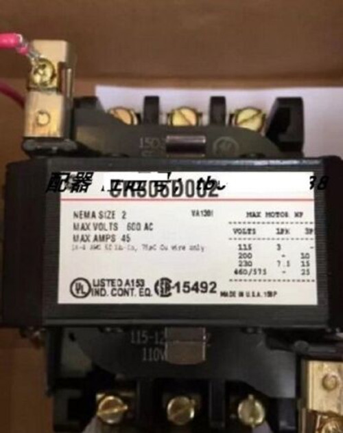 One New Cr306D002  115-120V 60/50Hz