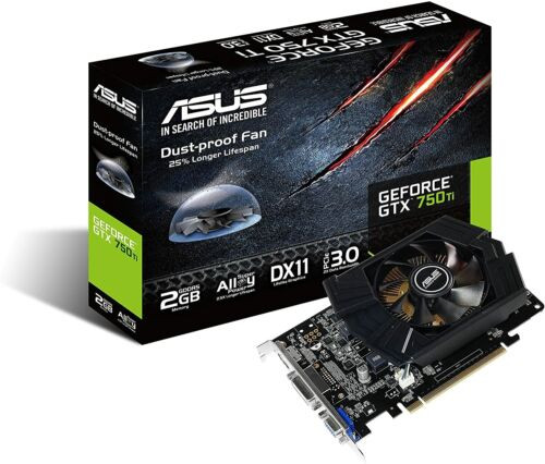 Asus Graphic Board Geforce Gtx750Ti Gddr5 2Gb Gtx750Ti-Ph-2Gd5 From Japan New