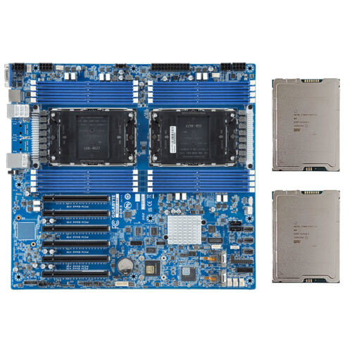 Gibabyte Ms73-Hb1 Dual Lga4677 Motherboard Intel Xeon  Silver 4416+ Processor Es