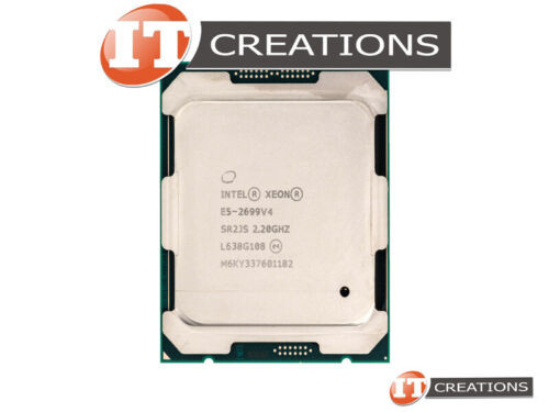 Intel Xeon 22 Core Processor 2.20Ghz 55Mb 145W Cpu Fclga2011-3 E5-2699V4