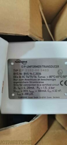 One Ep 2352-00 0403 E/P-Umformer/Transducer Ep2352-00