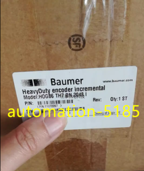 1Pcs Baumer Encoder Hog86 Th7 Dn 2048 I New