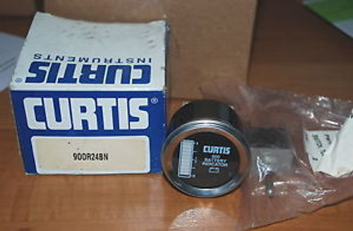 NEW CURTIS INSTRUMENTS 900RB24BN BATTERY INDICATOR METER