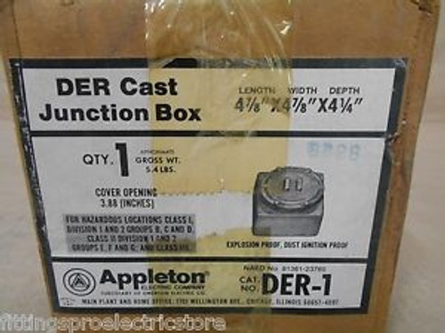 APPLETON DER1 JUNCTION BOX