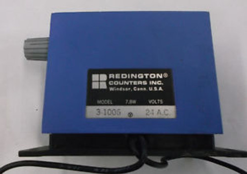 Electrical Counter Redington 3-1006-24AC Resettable 6 Digits ID9260/8-0