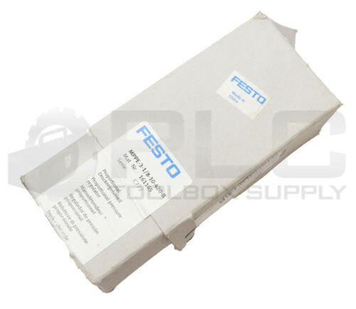New Sealed Festo Mppe-3-1/8-10-420-B Proportional Pressure Regulator