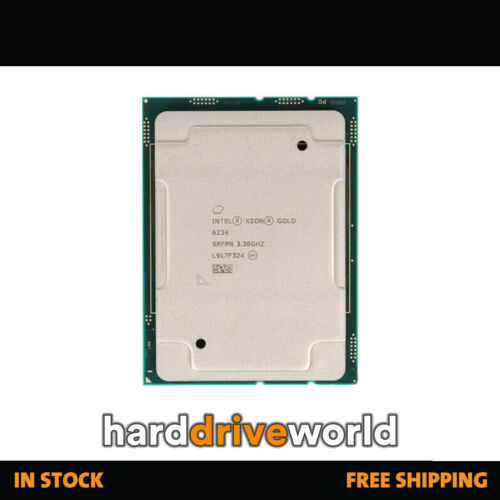 Srfpn Intel Xeon Gold 6234 (3.3Ghz/8-Core/24.7Mb/130W) Processor Cd8069504283304