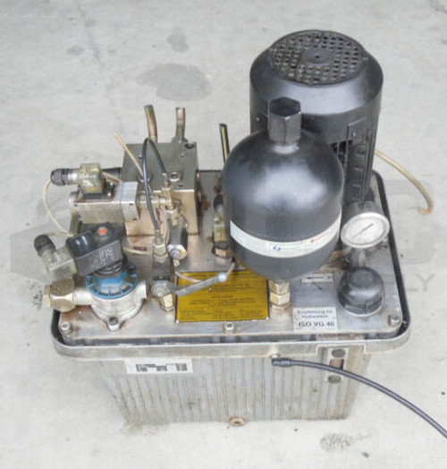 Fmb-Blickle 11 022 Hydraulic Lubricator W/ Mvm5650D W/ Diaphragm Accumulator