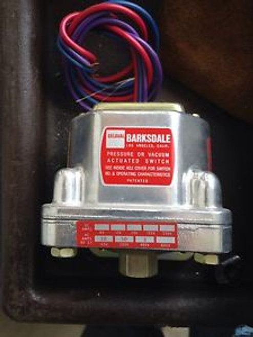 barksdale pressure switch D1H-H18