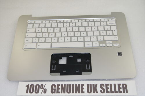 Hp Chromebook 14-X Laptop Palmrest Base Cover & Uk Keyboard 787732-031 Turquiose