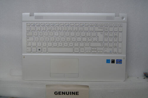 Samsung Np370 White Laptop Palmrest Base Cover Touchpad Uk  Keyboard Ba75-04477A