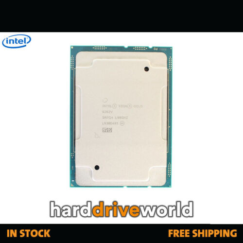Srfq4 Intel Xeon Gold 6262V 24-Core 1.90Ghz 33Mb Cd8069504285004 Processor