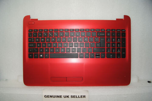 Working Red Hp 15-Ac 15-Ay 15-Ba Palmrest Touchpad Uk Keyboard Am1Em000310
