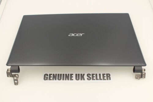 New Black Acer Aspire V5-571P Back Rear Cover Lid & Hinges  - Dimples
