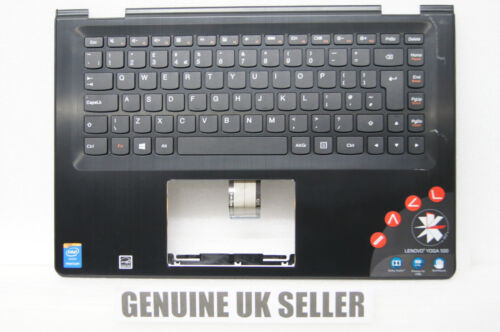 Working Lenovo Yoga 500-14 Black Palmrest Uk Backlit Non-Led Keyboard 80R5 80N4