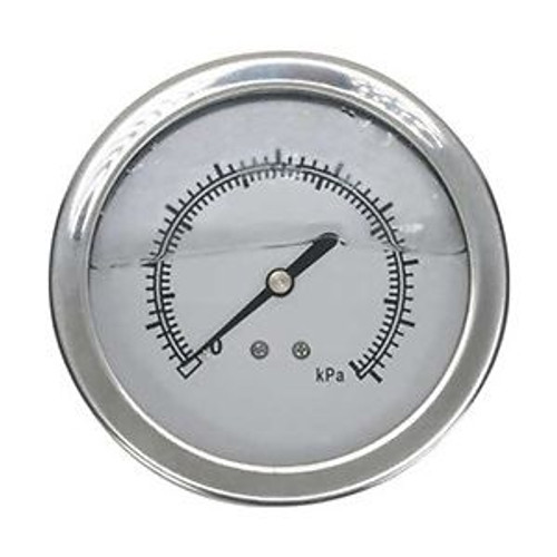 Pressure Gauge, Filled, 2 In, 160 Psi, SS