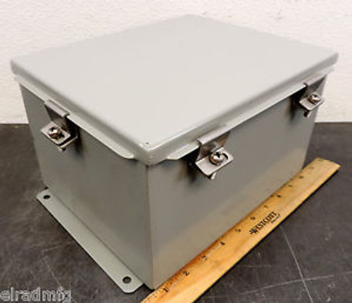 WIEGMANN HUBBELL ENCLOSURE BN4100806CHWW 10X8X6 ELECTRIC CONNECTION BOX