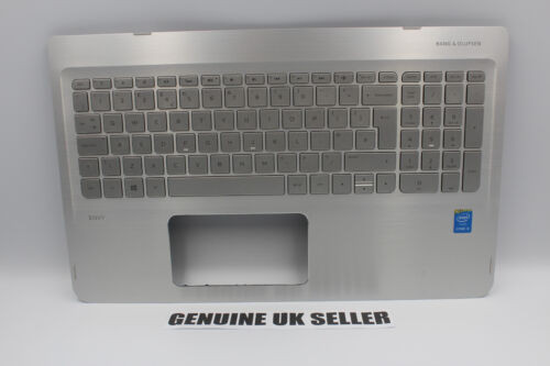 Tested Hp Envy X360 M6-W Uk Backlit Keyboard Palmrest Silver 807526-031 (Sm640)