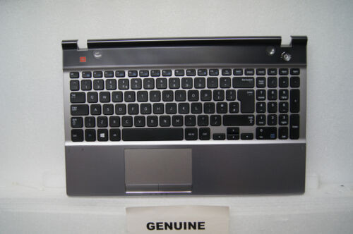 Temp New Samsung Np550P5C 550P5C Palmrest Touchpad Uk Keyboard Upper Top Cover