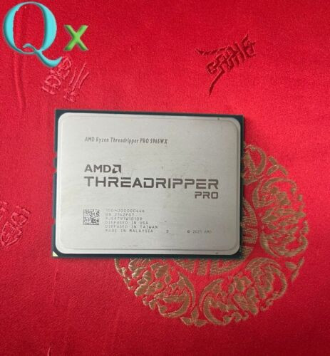 Amd Ryzen Thripper Pro 5965Wx Swrx8 Cpu Processor 24Core 48T 3.8Ghz Unlocked
