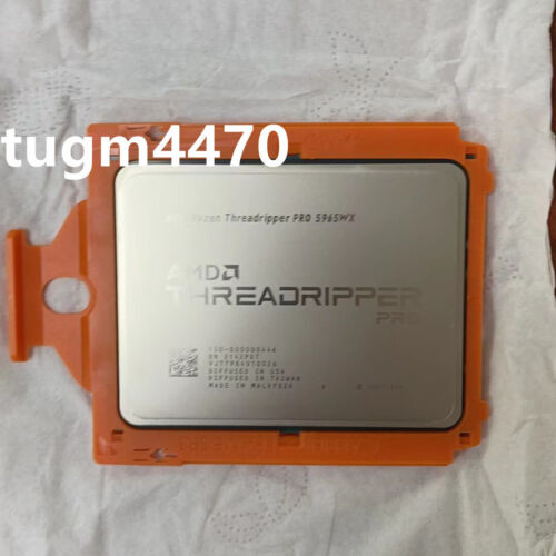 Amd Ryzen Thripper Pro 5965Wx Cpu Processor 24Cores 48 Ths 3.8Ghz-4.0Ghz