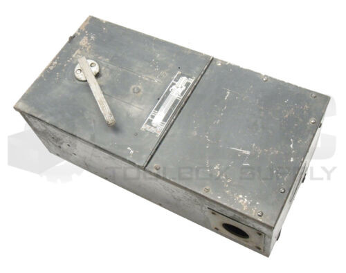 Siemens Bulldog 14325-1 Safety Switch Type Bos 400A 230Vac Max 50Hp Bos 14325