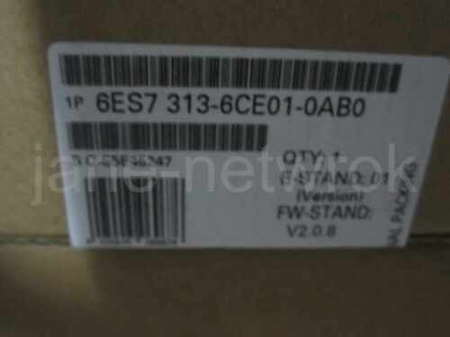 New 6Es7 313-6Ce01-0Ab0 6Es7313-6Ce01-0Ab0